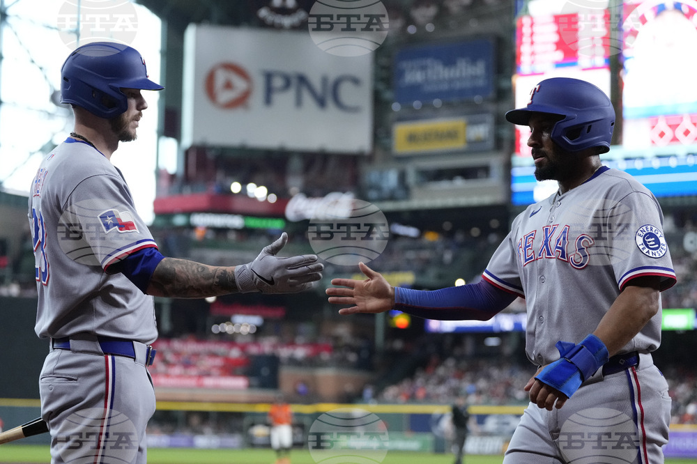 Rangers Astros Baseball