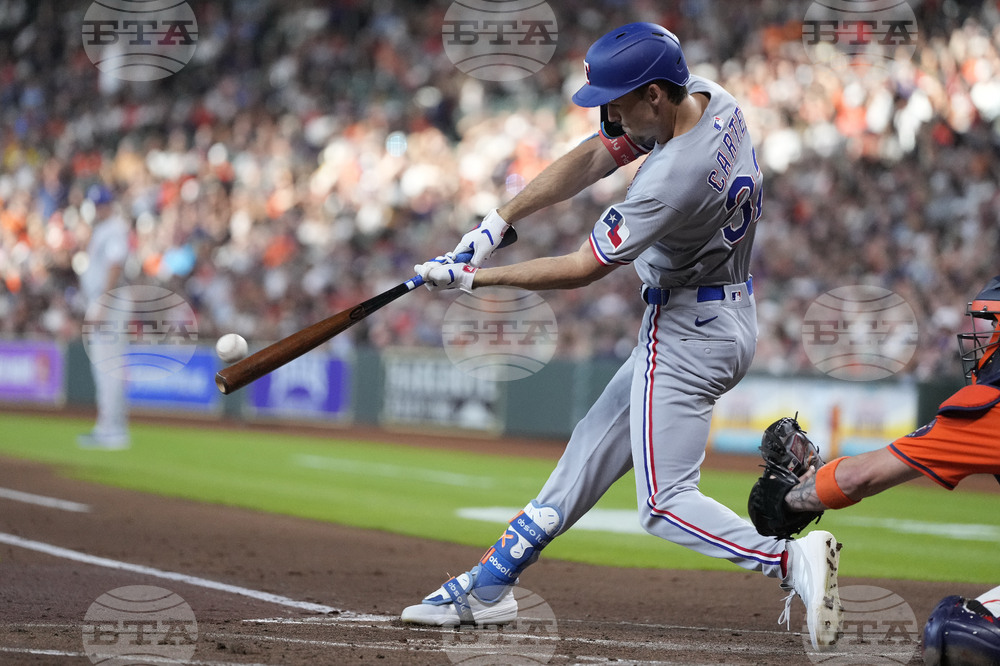 Rangers Astros Baseball