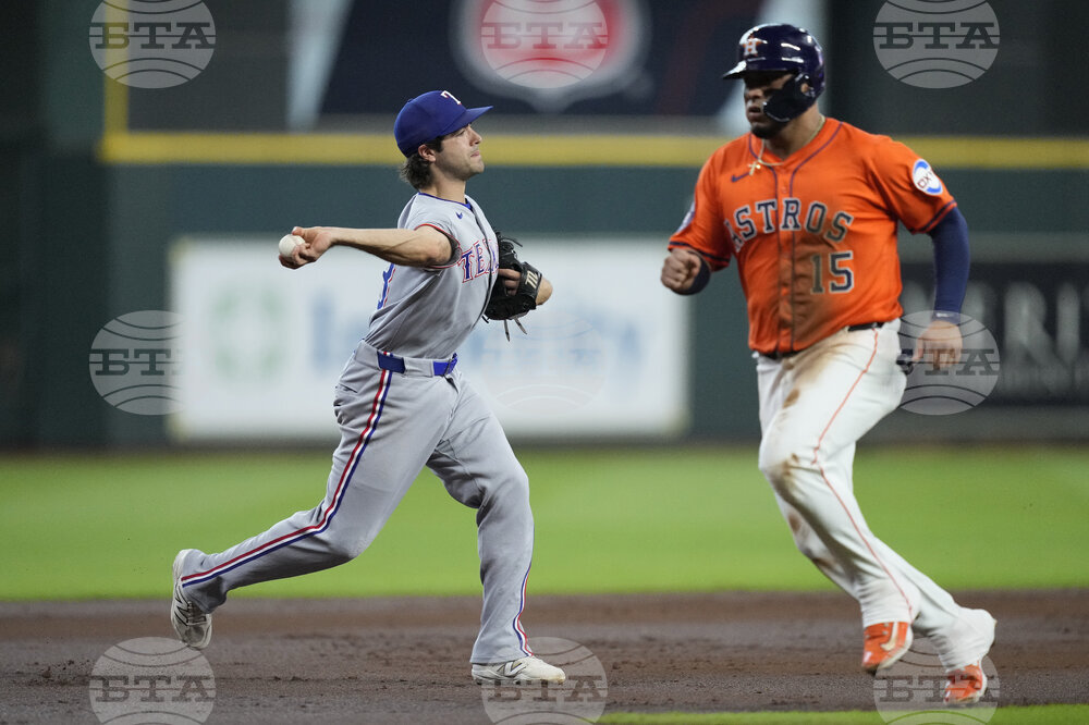 Rangers Astros Baseball