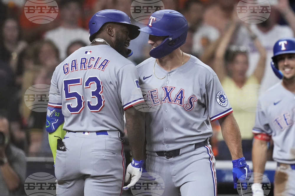 Rangers Astros Baseball