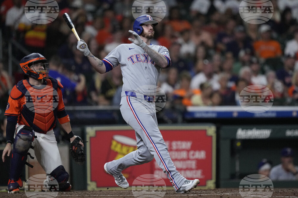 Rangers Astros Baseball
