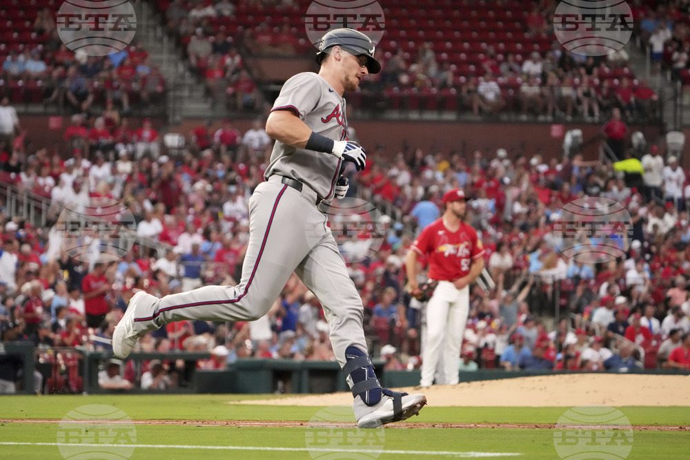 Braves Cardinals Baseball