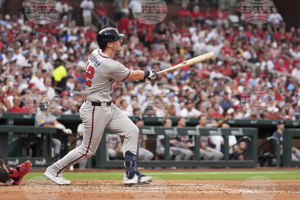 Braves Cardinals Baseball