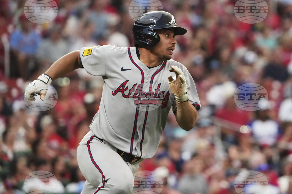Braves Cardinals Baseball