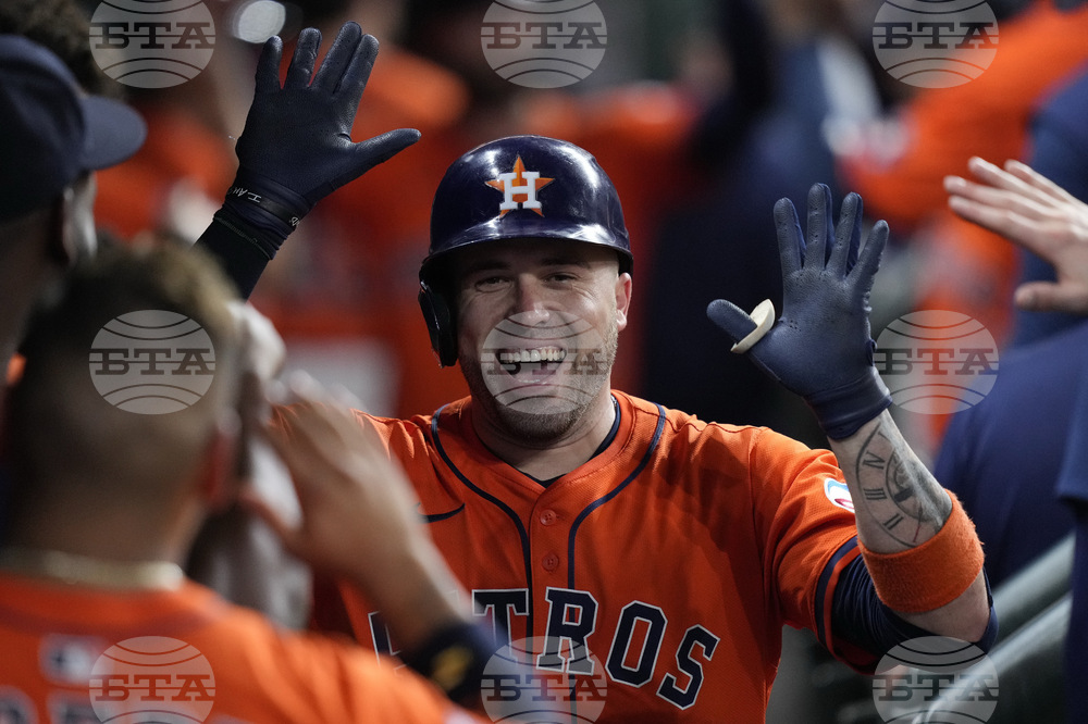 Rangers Astros Baseball