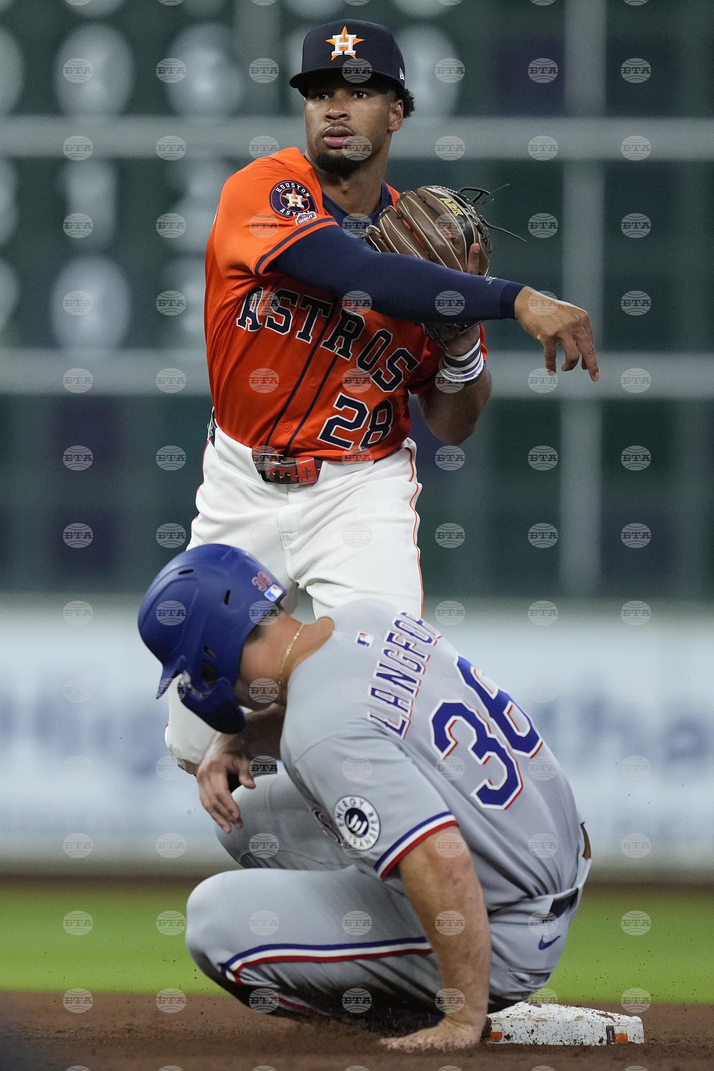 Rangers Astros Baseball