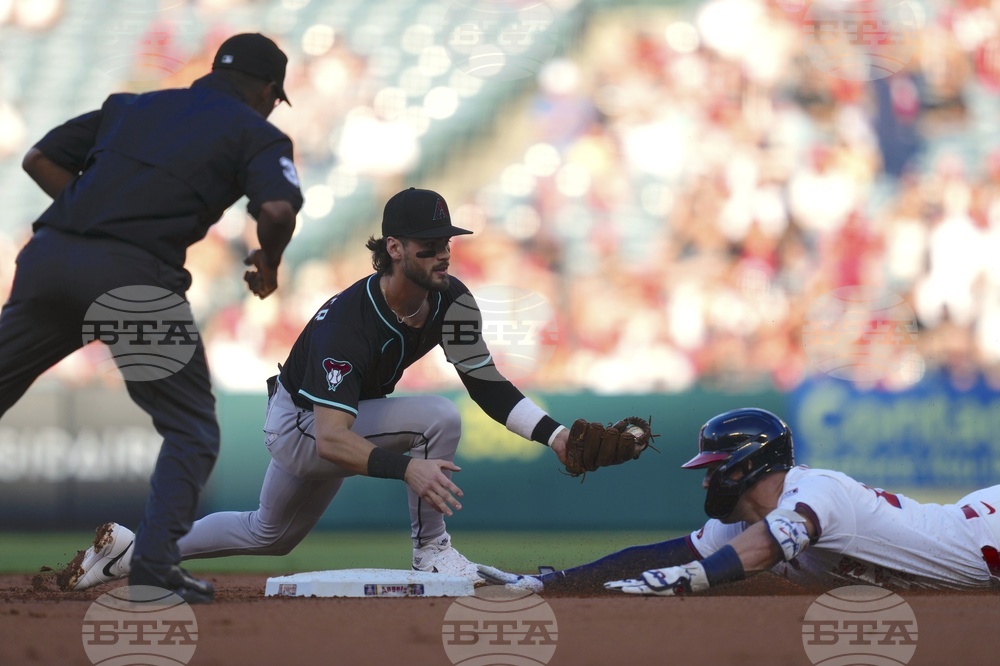 Diamondbacks Angels Baseball