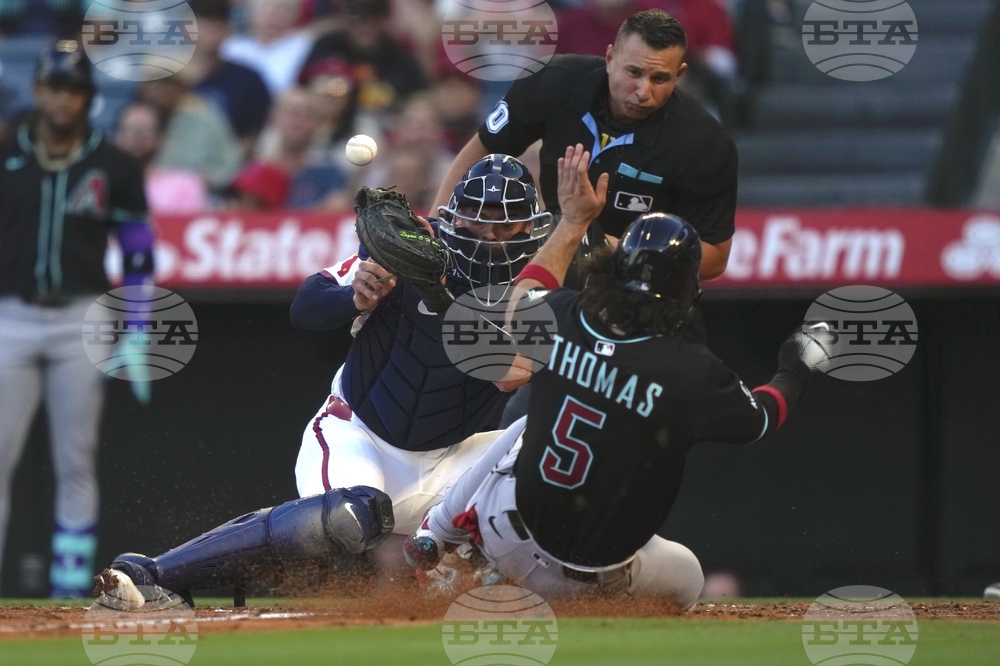 Diamondbacks Angels Baseball