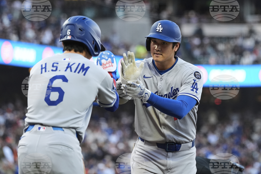 Dodgers Giants Baseball