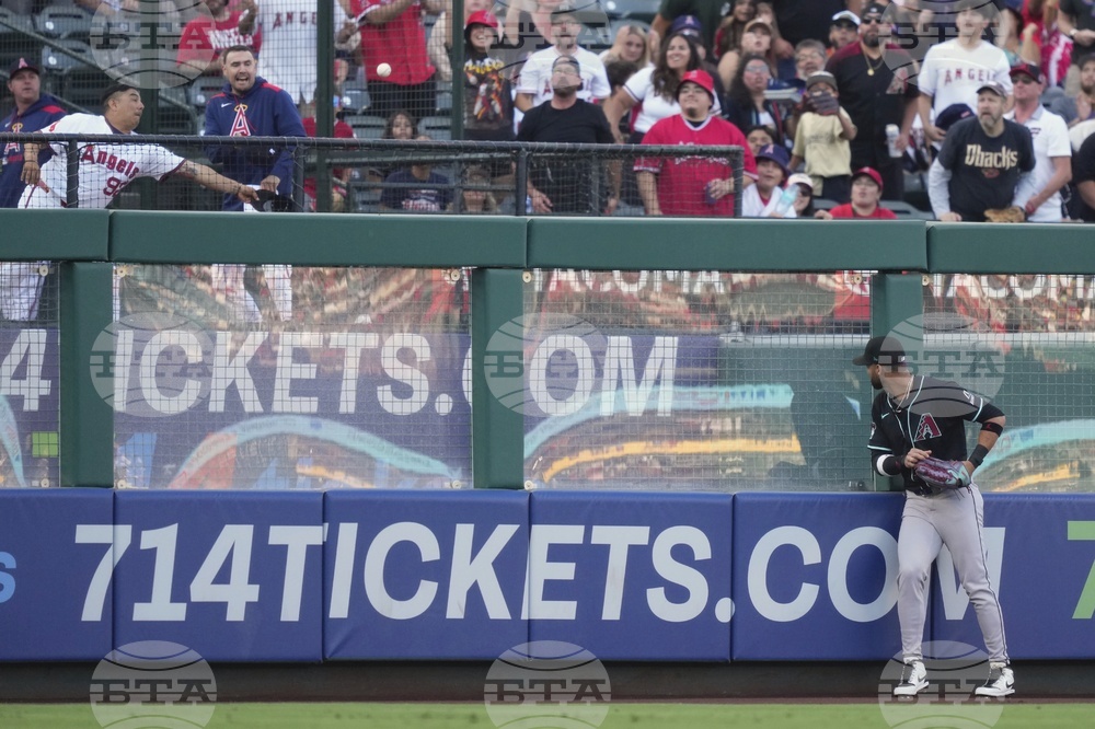Diamondbacks Angels Baseball