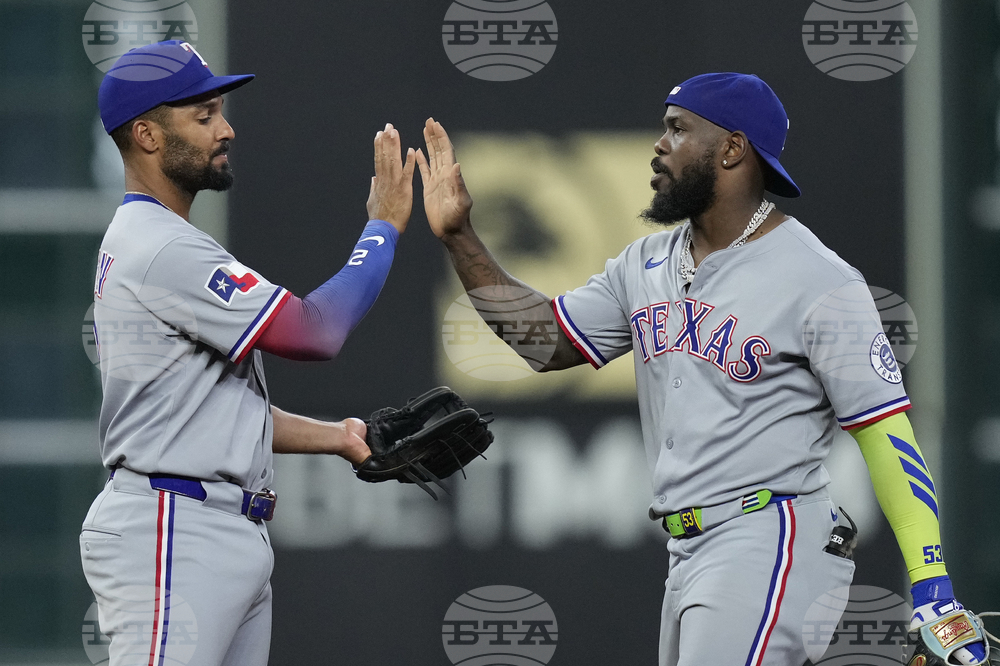 Rangers Astros Baseball