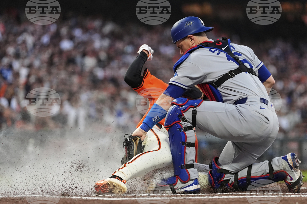 Dodgers Giants Baseball