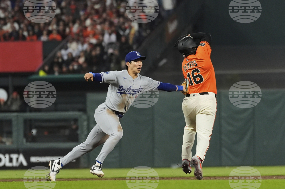 Dodgers Giants Baseball