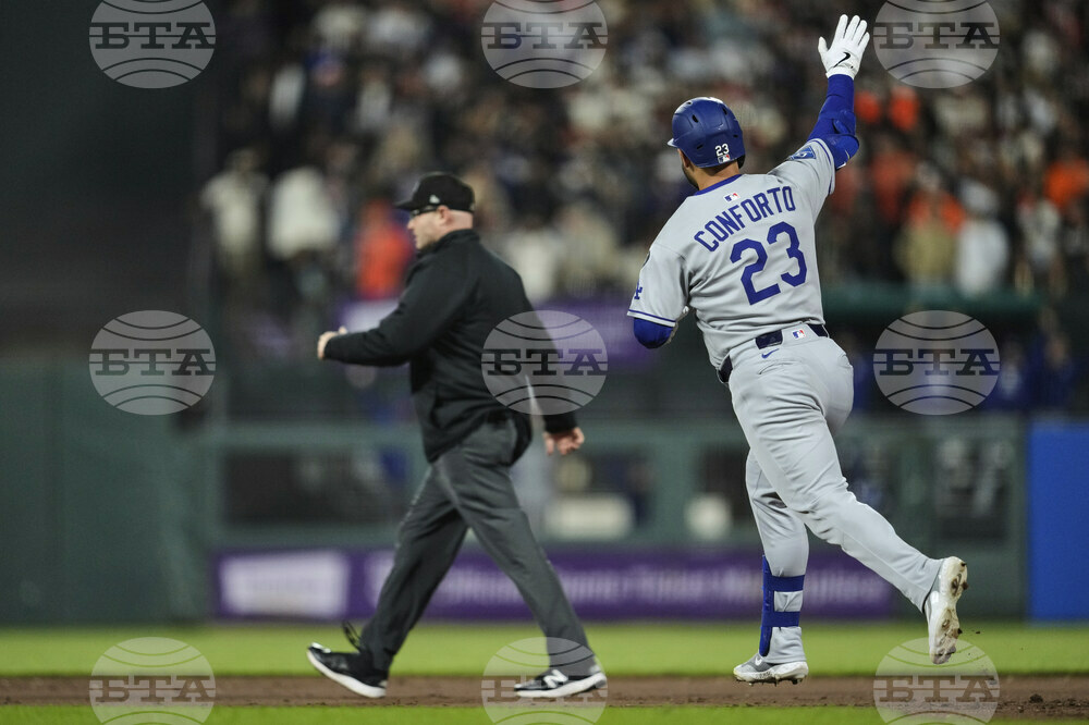 Dodgers Giants Baseball