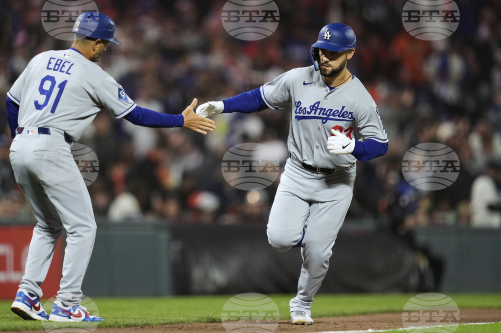 Dodgers Giants Baseball