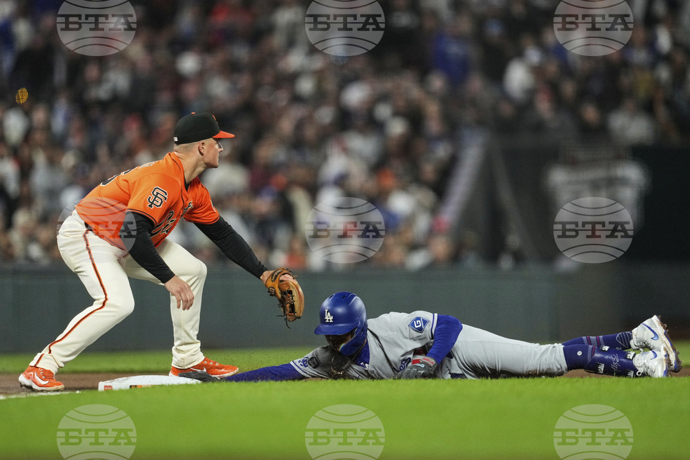 Dodgers Giants Baseball