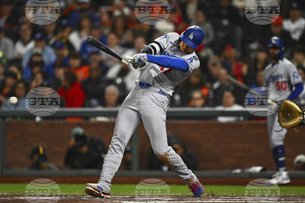 Dodgers Giants Baseball