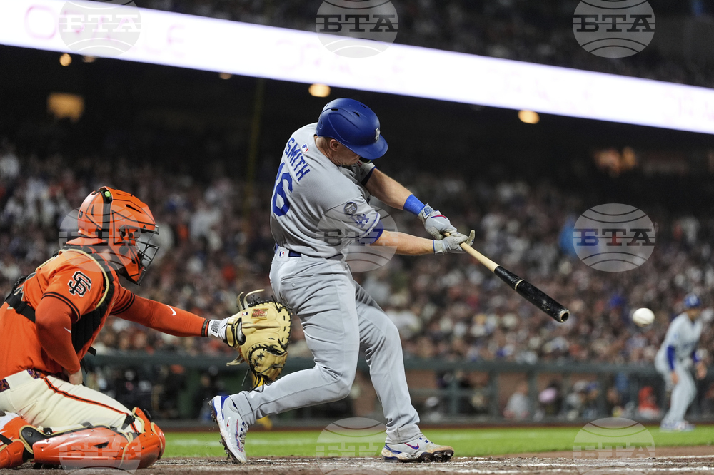 Dodgers Giants Baseball