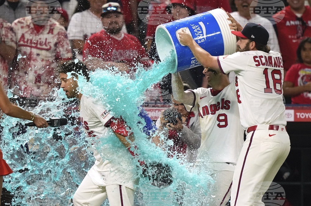 Diamondbacks Angels Baseball