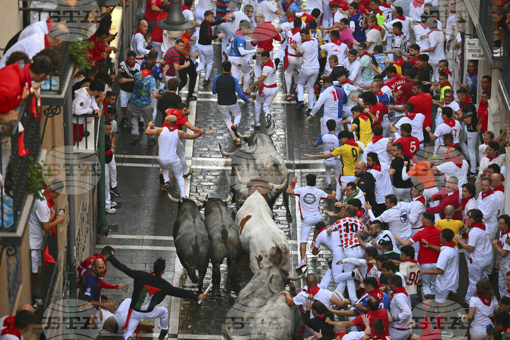 Spain Running of the Bulls