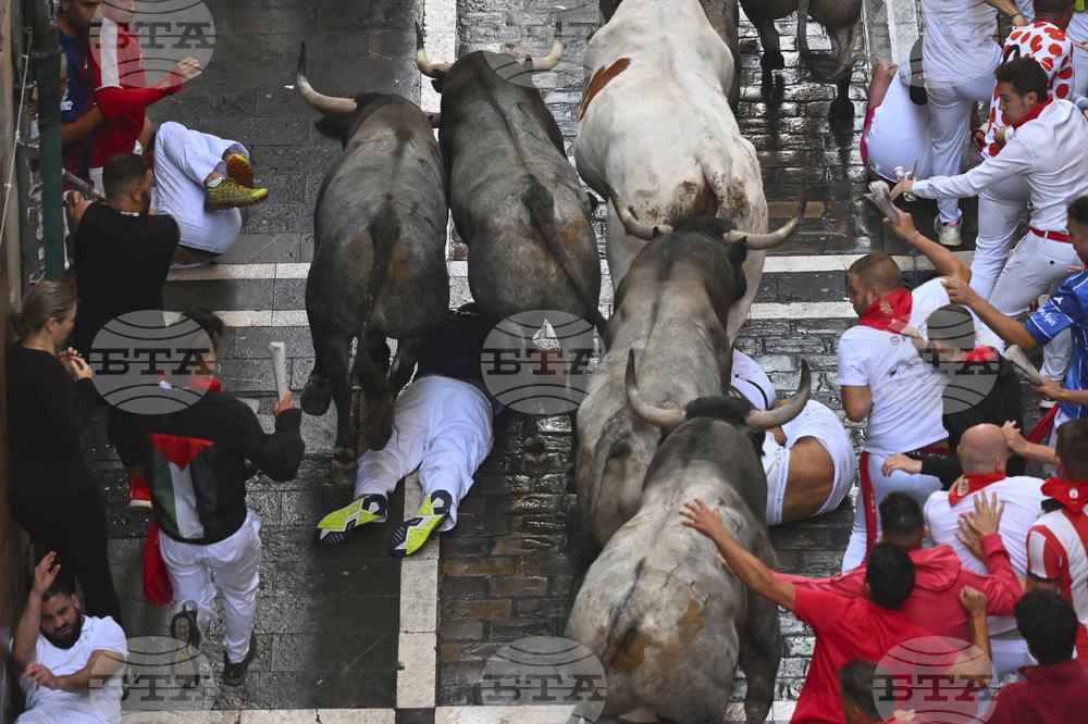 Spain Running of the Bulls