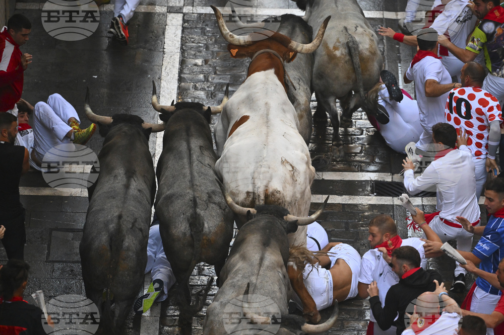 Spain Running of the Bulls