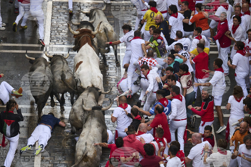 Spain Running of the Bulls