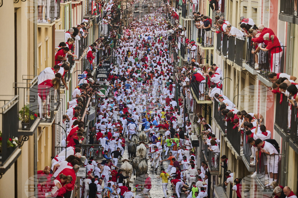 Spain Running of the Bulls