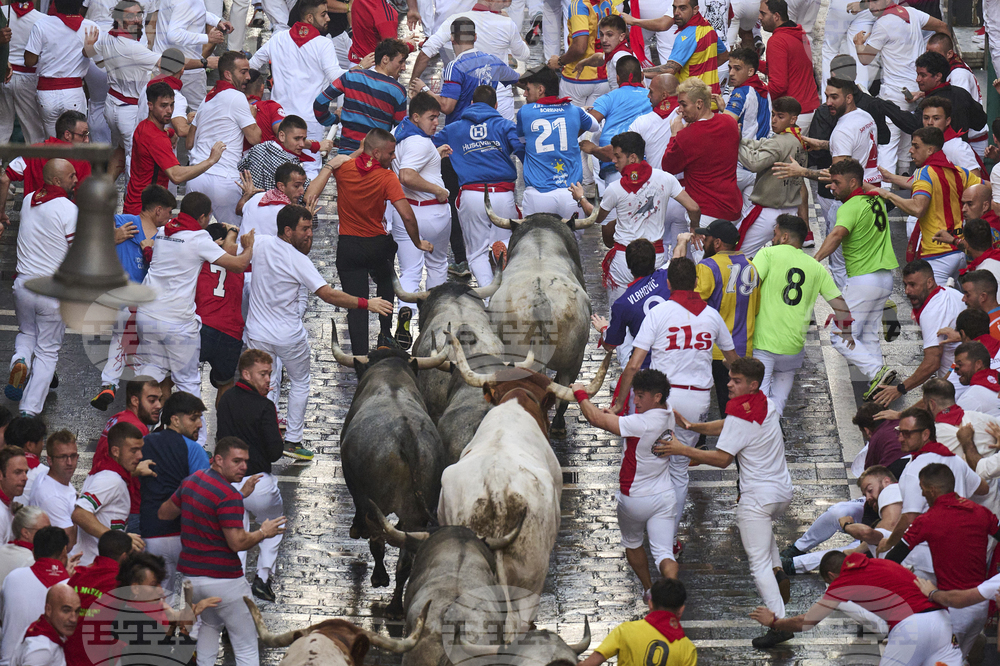 Spain Running of the Bulls