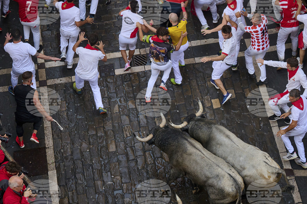 Spain Running of the Bulls