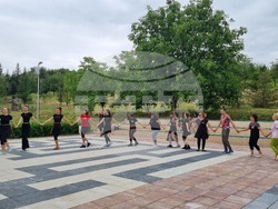 Търговище - фолклорен клуб „Омая“ - репетиции на открито