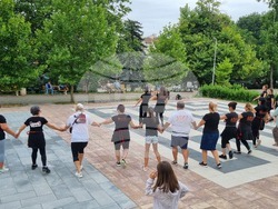 Търговище - фолклорен клуб „Омая“ - репетиции на открито