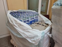 Брезник - бедствено положение - пункт за раздаване на вода