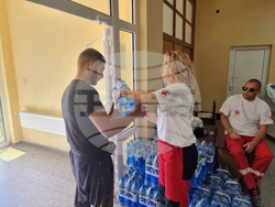 Брезник - бедствено положение - пункт за раздаване на вода