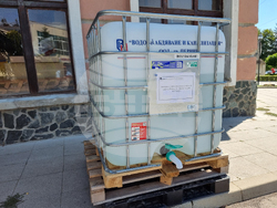 Брезник - бедствено положение - пункт за раздаване на вода