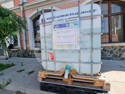 Брезник - бедствено положение - пункт за раздаване на вода