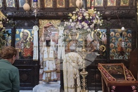 Троян - Троянски манастир - въдворяване на новия игумен Драговитийски епископ Василий