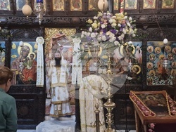 Троян - Троянски манастир - въдворяване на новия игумен Драговитийски епископ Василий
