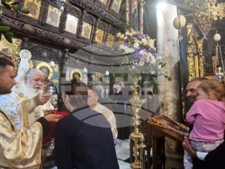 Троян - Троянски манастир - въдворяване на новия игумен Драговитийски епископ Василий