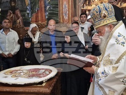 Троян - Троянски манастир - въдворяване на новия игумен Драговитийски епископ Василий