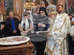 Троян - Троянски манастир - въдворяване на новия игумен Драговитийски епископ Василий