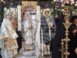 Троян - Троянски манастир - въдворяване на новия игумен Драговитийски епископ Василий