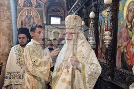 Троян - Троянски манастир - въдворяване на новия игумен Драговитийски епископ Василий