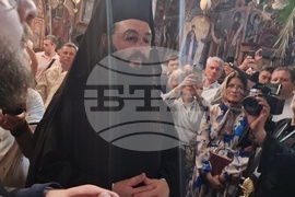 Троян - Троянски манастир - въдворяване на новия игумен Драговитийски епископ Василий