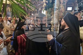 Троян - Троянски манастир - въдворяване на новия игумен Драговитийски епископ Василий