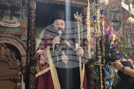 Троян - Троянски манастир - въдворяване на новия игумен Драговитийски епископ Василий