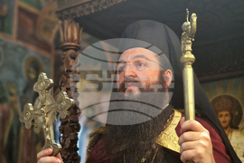 Троян - Троянски манастир - въдворяване на новия игумен Драговитийски епископ Василий
