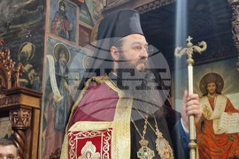 Троян - Троянски манастир - въдворяване на новия игумен Драговитийски епископ Василий