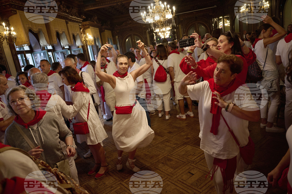 Spain Running of the Bulls