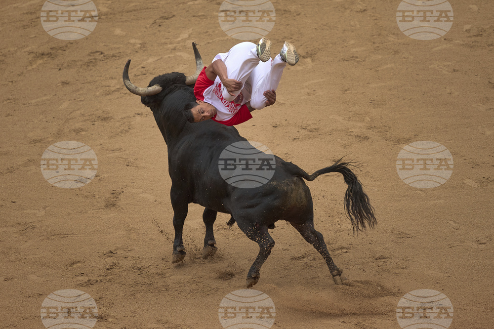 Spain Running of the Bulls